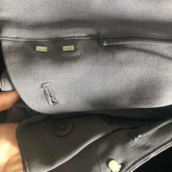 Aritzia Babaton high waisted pants pleats pockets - Picture 3 of 4